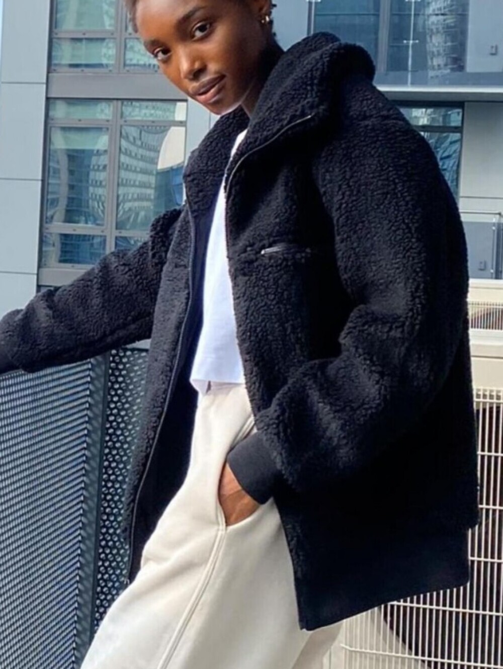 Wilfred Free Teddy Jacket